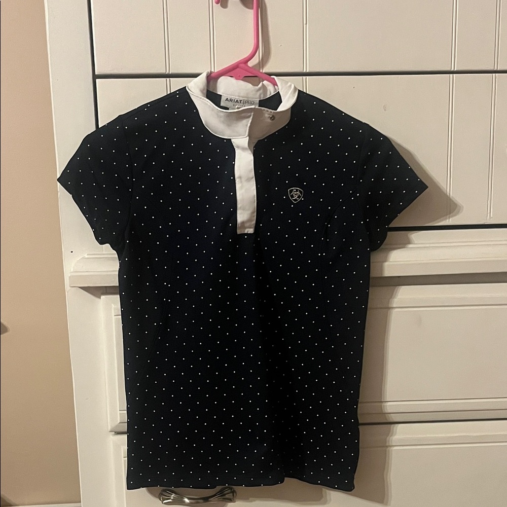 Kids Ariat Pro Series Polo Riding Shirt